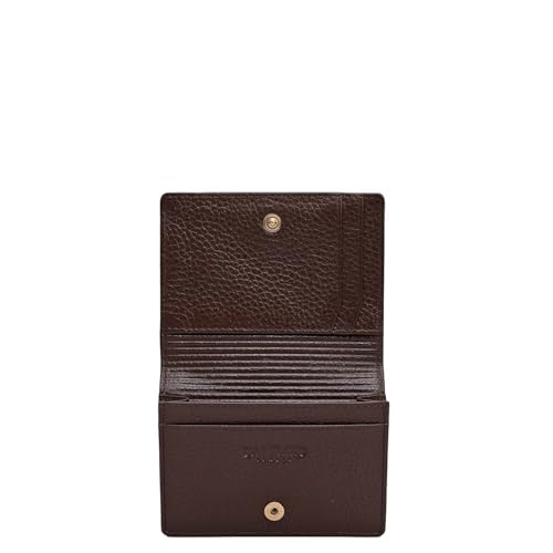 Image of Da Milano Leather Card Holder for Men & for Women - Brown (10116OL)