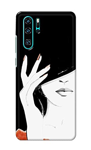 Image of PRINTFIDAA Photo of Beautiful Girl Hard Back Cover for Huawei P30 Pro,VOG-L29, VOG-L09, VOG-L04, VOG-AL00, VOG-AL10 Back Cover -(P6) KAT1005