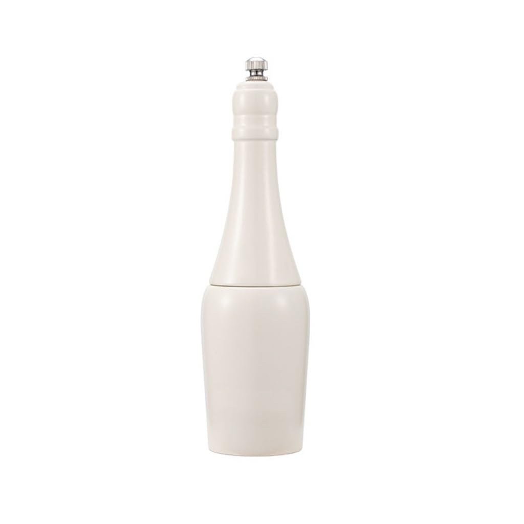 Moulin à poivre blanc en laque PU pour assaisonnement de cuisine