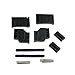 Panoramic Roof Sunroof Runner Slider Repair 10 Pcs Set 54138408062 Compatible With BMW 5 E39 X3 E83 X5 E53 E70