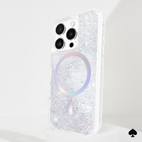 kate spade new york iPhone 16 Pro Case - Liquid Glitter Iridescent - image 8