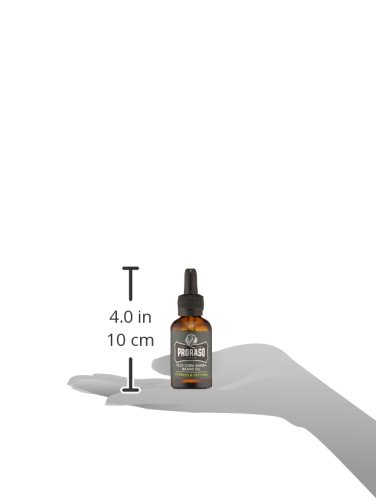 Proraso Beard Oil, Cypress & Vetyver, 30 ml, Bartöl mit frischem Zitrus-Duft, Bart Weichmacher pflegt Haut & Haar und schützt das Barthaar, Made in Italy - Image 6