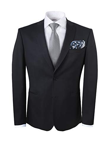 GENTSY Conjunto de corbata y pañuelo para hombre - K30/P22