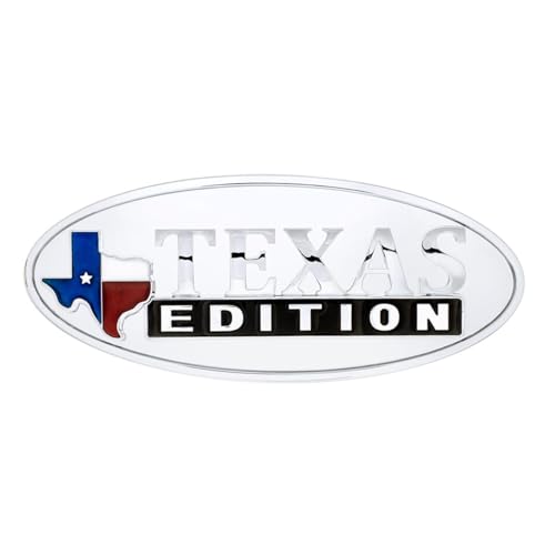 Image of United Pacific 11017 Emblem, Chrome, Oval, Texas Edition