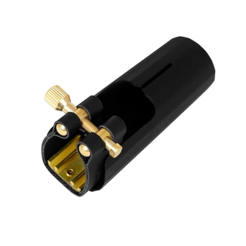 Saxophone Mouthpiece Ligature Caps Clip Ligature Fastener & Plastic Caps
