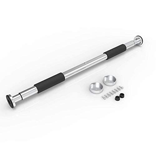 Todeco Leogreen Extendable Doorway Chin Up Bar, Adjustable Pull Up Bar for Door Frame, Perfect Home Exercise Training Fitness Gym Workout Equipment