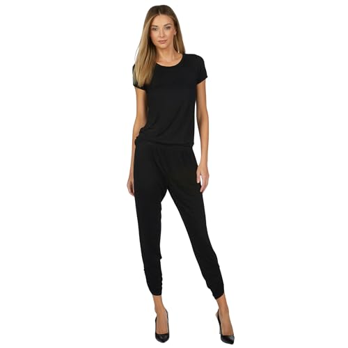Michael Lauren Pablo Pant with Shirring, Ultra Soft Womens Pants, Work Pants, Made in LA (Black)2