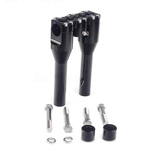 Abrazaderas 38 mm soporte manillar Dyna kit extensión regulable elevación custom de 6" a 12" 7