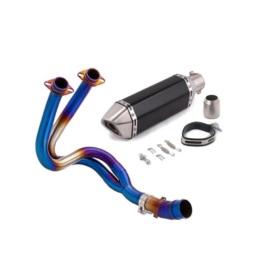 Adaptateur pour ER6N Ninja 650 tuyau intermédiaire de système d'échappement 2012-2024