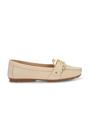 Image of egoss Lady Boss X Premium Genuine Leather Loafer Casual Shoes for Women-LG-15
