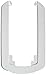 True FIT Wall Plate, White, for GOJO ADX-12 Dispenser (Pack of 12) - 8890-WHT-12