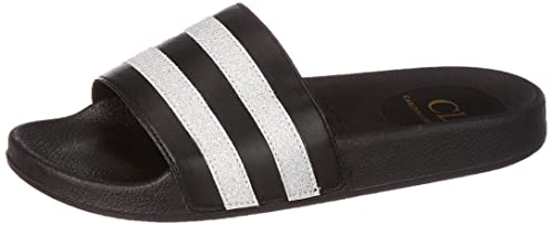 Carlton London Womens Black Slide Sandal-4 Kids UK (CLL-6393) (B0B2JSH8QJ) Amazon Price History, Amazon Price Tracker