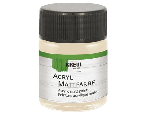 KREUL 75575 - Pintura acrílica mate champán 50ml.