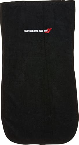 Seat Armour SA100NDODB Dodge Seat Protector Towel – Soft, Machine-Washable Car Seat Cover Towel – Easy to Install, Multipurpose – Black