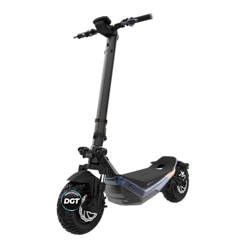 Cecotec Patinete eléctrico Bongo Serie Doble Z 75. 2200 W, hasta 75 KM, Doble suspensión, Neumáticos de 10,5', Triple Freno, Tracción Doble, Intermitentes, Batería de 60V y 16Ah, Normativa española