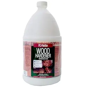 PC Products PC-Petrifier Water-Based Wood Hardener, 1 gal Bottle, Milky White