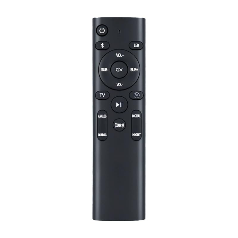 Télécommande barre de son Klipsch Cinema 600 800 1200 - Contrôle noir de rechange