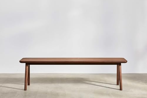 X went Living Room Benches - Wooden Upholstered Seating for Home & Office - Solid Wood Bench for Dining Table - Indoor/Outdoor Seating - Multi-Purpose (60x30x40)