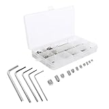 Boulons internes : adaptés à la fixation de composants, de fixations industrielles et de construction, kit de clés à vis