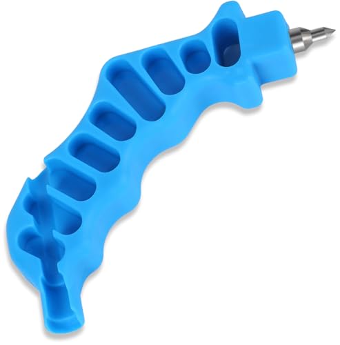 2-in-1 Drip Irrigation Tubing Hole Punch & Fitting Insertion Tool Kit Outdoor Drip Irrigation Pipe Hand Punch for 1/4 Inch PE Tubing Sprinkler Systems