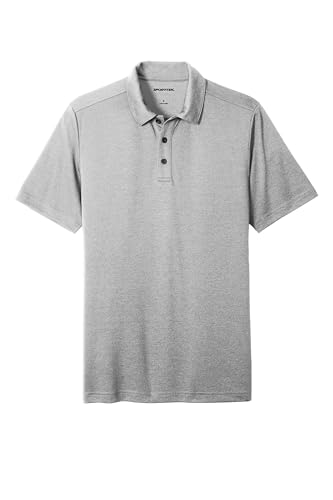 SPORT-TEK Unisex Endeavor Polo | Camisa deportiva casual de manga corta con cuello para hombres y mujeres, ajuste atlético para trabajo, tenis y golf miniatura 1