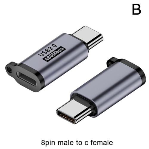 Image of ETZIN Lighting to USB C Adapter for iPhone 15 /15 Pro /15 Pro Max /15 Plus,Samsung,Gender Changer Adapter,Type C Charger Connector Cable,for iPhone 15 Charger Adapter,Not for Audio /OTG-EPL-1298CC