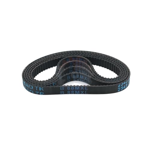Correa síncrona MXL B134MXL de caucho resistente con acabado profesional y ancho 12.7mm