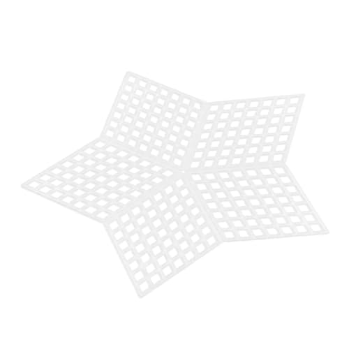 SHINEOFI 10piezas Lienzo De Malla De Plástico Láminas Resistente y Práctico Para Hacer Bolsas y Bordar