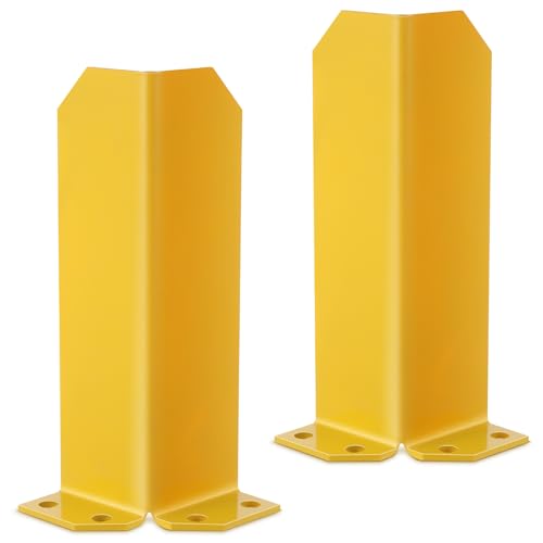 Rack de palette en acier jaune Zonon de 30,5 cm contre les dommages de sabots