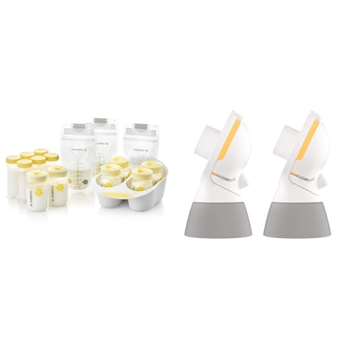 Image of Medela Breast Milk Storage Solution Set, Breastfeeding Supplies & PersonalFit Flex Replacement Connectors, 2 per Count, Compatible with Pump in Style MaxFlow, Swing Maxi and Freestyle Breast Pumps