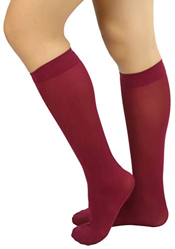 Image of ToBeInStyle Womens Pack of 6 Knee High Trouser Professional Socks