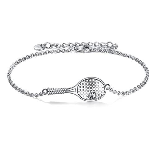 YFN Sport Bracelet Sterling Silver Sport Lover Gifts for Women Men
