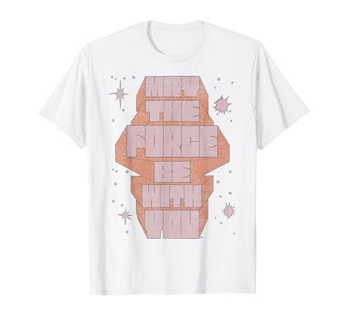 T-shirt Star Wars May The Force Be With You vêtement de cinéma pour vos sorties décontractées
