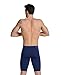 ARENA Men Hydrangea Bouquet Swim Jammer for Competition Swimming and Training, UPF 50+ UV Protection, Quick Drying Swimwear,Navy-Team Navy,28