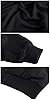 EKLENTSON Men's Fleece Lined Jackets Military Coats Windbreakers Warm Cargo Jacket with Multi Pockets Black #4