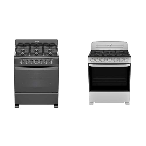 Catálogo de Estufa Acros 30 Pulgadas los preferidos por los clientes. 39 Acros AFR-2000B Estufa 30' 6Q Negro + IEM EI3520BAPS1 30' 6Q