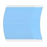 Flintronic 144 PCS Wig Tape Double Sided Extra Strong Hold, Water-Proof Strong Adhesive Double Sided Lace, Wig Tapes for Lace Wigs Toupee Wigs and Hairpieces Replacement (4 x 1.1 cm)