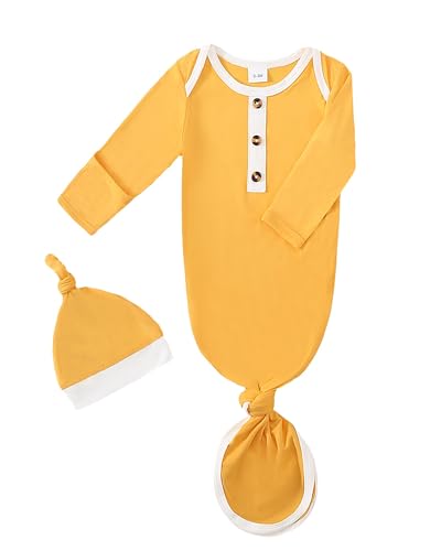 Image of Mikrdoo 3 Months Baby Girl Clothes Knit Jumpsuit Ruffle Romper Long Sleeve Bodysuit Coming Home Fall Winter Outfit with Headband