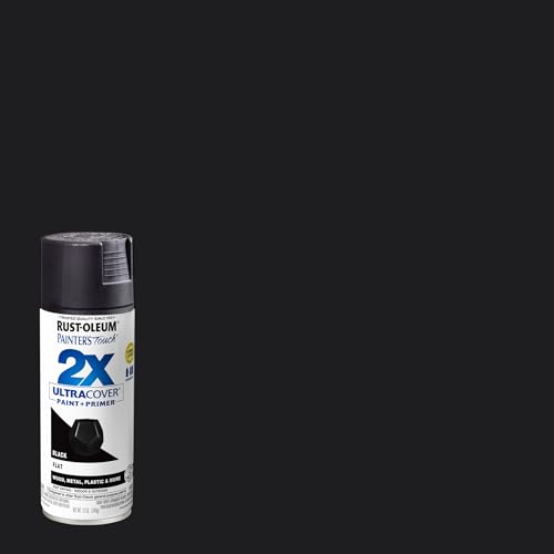 Rust-Oleum Painter's Touch 2X Ultra Cover Spray Paint, Flat Black - image 2