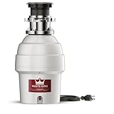 Waste King Batch Feed Garbage Disposal for Kitchen Sink with Power Cord, L-5000TC