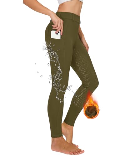 Leggings De Equitación De Invierno Para Mujer, Con Ribete Completo, Térmicos, Forrados, Impermeables, Con Trabillas Para El Cinturón Para Teléfono Móvil, Marrón, S Leggings De Equitación De Invierno Para Mujer, Con Ribete Completo, Térmicos, Forrados, Impermeables, Con Trabillas Para El Cinturón Para Teléfono Móvil, Marrón, S