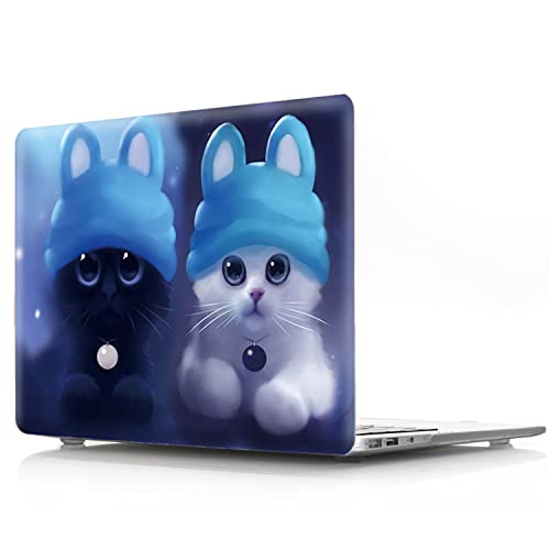 Coque MacBook Pro 16 Pouces Chat Rigide pour Protéger Votre Ordinateur au Café