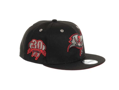 Casquette de baseball New Era NFL 9Fifty snapback réglable des Patriots avec visière droite