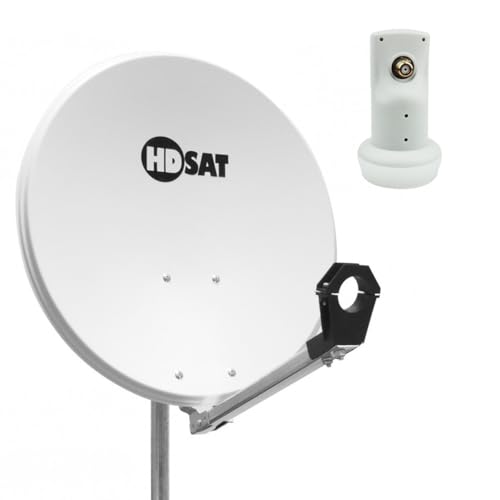 HDSAT Pack Parabole 60cm + LNB Single HD 4K