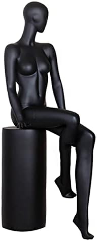 LJHU Mannequin Dress Form Woman Full Dress Form Dummy, Environmental Realistic Steady Maniquin Body for Windowshop Photo Studio Shopping Mall, No Tools Required (Color : Style1)