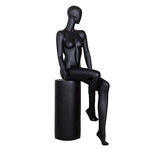 Ljhu Mannequin Dress Form Woman Full Dress Form Dummy, Environmental Realistic Steady Maniquin Body For Windowshop Photo Studio Shopping Mall, No Tools Required (Color : Style1) #TOP3