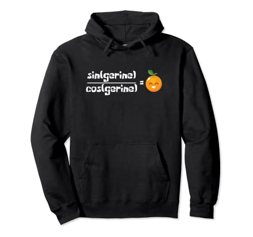 Mandarina Matemáticas Broma Matemática Matemática Maestro de cálculo Sudadera con Capucha