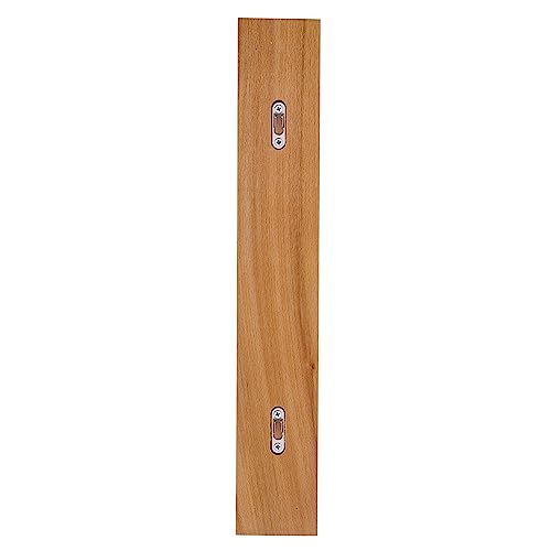 New valley warbler Steel Scoreboard Nailed on a Beech Board with Magnetic Score Keepers for Cornhole and Other Games (17\" H x 2.75\" W)