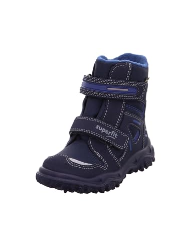 Superfit Jungen HUSKY Boot, Schneestiefel, BLAU 8300, 27