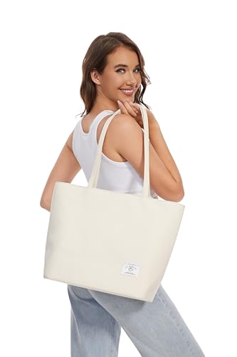 Image of KALIDI Tote Bag for Women Large Waterproof Shoulder Bag Zipper Casual Hobo Handbag Work Shopping Lightweight